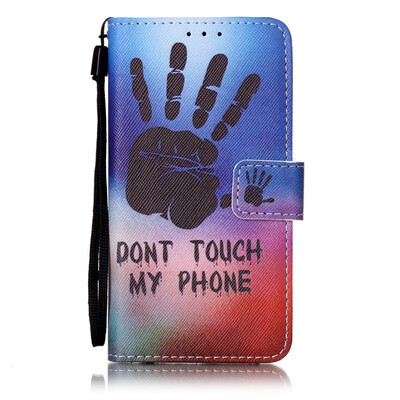 

Palm Design PU Leather Flip Cover Wallet Card Holder Case for SAMSUNG A310