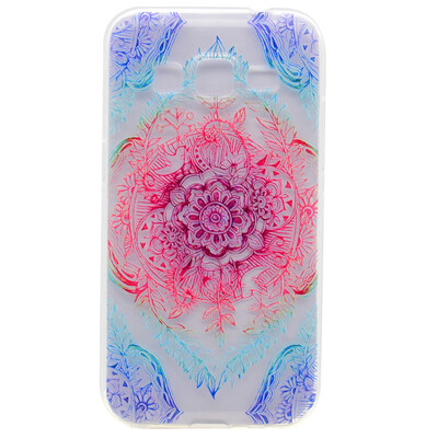 

Magic flower Pattern Soft Thin TPU Rubber Silicone Gel Case Cover for Samsung Galaxy J2 2016J210