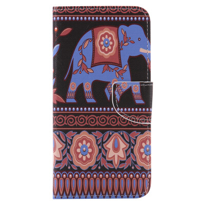 

Brown elephant Design PU Leather Flip Cover Wallet Card Holder Case for HUAWEI HONOR 5X