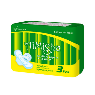 

Aimisha Nimi N Health Sanitary Napkin Daily Type Cotton 250mm 3 pieces