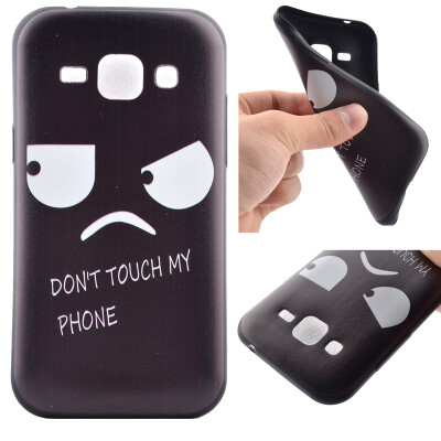 

Anger Pattern Soft Thin TPU Rubber Silicone Gel Case Cover for Samsung Galaxy J1