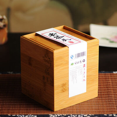 

Dr Puer Tea Lao Cha Tou Pu-erh Nuggests Puer in Bamboo Canister 2015 Ripe 500g