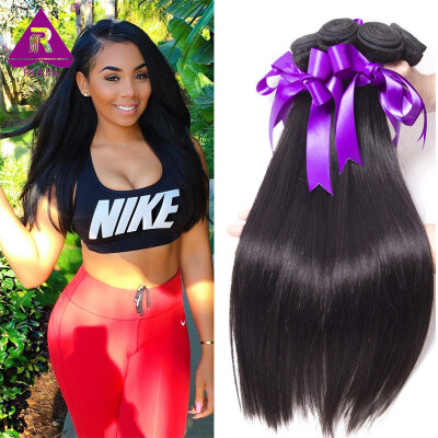 

Virgin Brazilian Straight Hair 4 bundles Deals Ali Grace Hair Products Mink Brazilian Virgin Hair Straight Human Hair Tissage