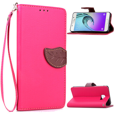 

Pink Design PU Leather Flip Cover Wallet Card Holder Case for Samsung Galaxy A72016A7100