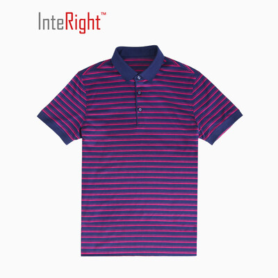 

INTERIGHT 10 Silk Man Business casual футболка POLO рубашка красный бар M код