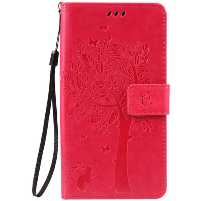 

Rose Tree Design Кожа PU откидной крышки Кошелек Карты Держатель чехол для Zenfone ZB551KL