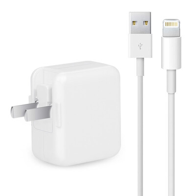 

Capshi Apple 7/6 / 5s кабель для зарядки кабеля для передачи данных 1 м + 2А комплект зарядного устройства для мобильного телефона Apple iPhone5 / 6s / 7plus / ipad mini / air