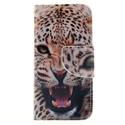 

Puma Design PU Leather Flip Cover Wallet Card Holder Case for IPHONE 5C