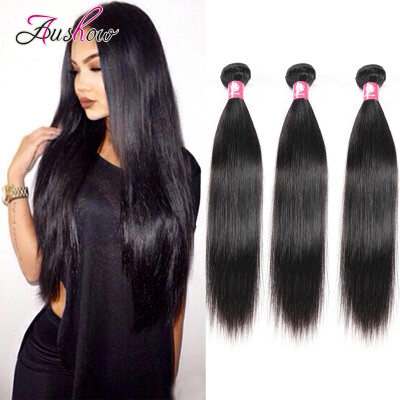 

Grade 8A Brazilian Straight Human Hair 3 Bundles Human Hair Weave Bundles 8-26inch Natural Color,Free Shipping