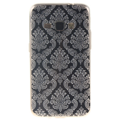 

Totem flowers Pattern Soft Thin TPU Rubber Silicone Gel Case Cover for SAMSUNG Galaxy J1 2016/J120