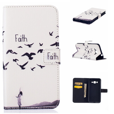 

Faith Design PU Leather Flip Cover Wallet Card Holder Case for SAMSUNG GALAXY Grand Prime G530