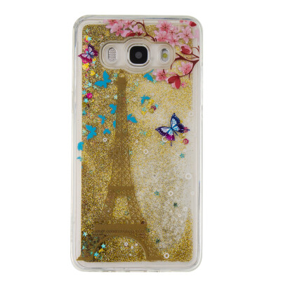 

Dynamic Quicksand Glitter Liquid Soft TPU Case Cover For SAMSUNG J510/J5 2016