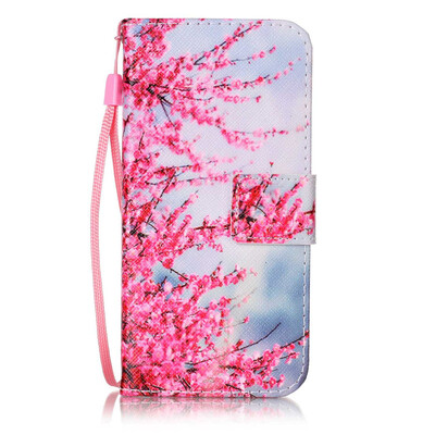 

Plum Blossom Design PU Leather Flip Cover Wallet Card Holder Case for Samsung Galaxy A3（2016）/A3100/A310F