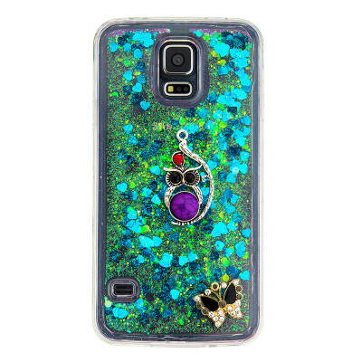 

Dynamic Quicksand Glitter Liquid Soft TPU Case Cover For SAMSUNG S5