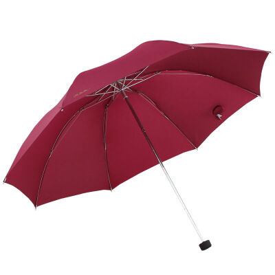 

HEAVEN umbrella strong three fold steel umbrella sunny umbrella