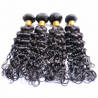 

Cheap Brazilian Hair Italian Curl Virgin Hair 4PCS Unprocessed Brazilian Virgin Human hair Weave Bundles Italian Wave Virgin Remy