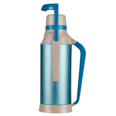 

SIMELO impression Kyoto glass liner King pot thermostat pot kettle thermos bottle open bottle 2000ML blue