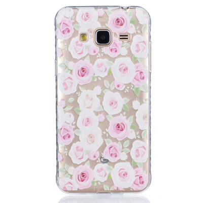 

More roses Pattern Soft Thin TPU Rubber Silicone Gel Case Cover for SAMSUNG Galaxy J3J3 2016 J320