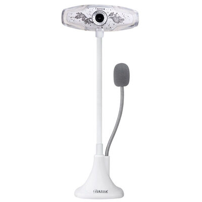 

Blue bans (BLUELOVER) camera computer desktop high-definition network video built-in microphone A88L white