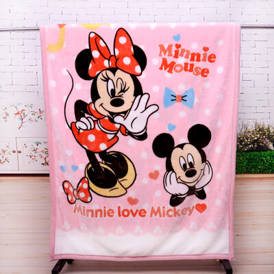 

Disney Baby Blanket Child Blanket Baby Blanket Gift Box Pink 140cm