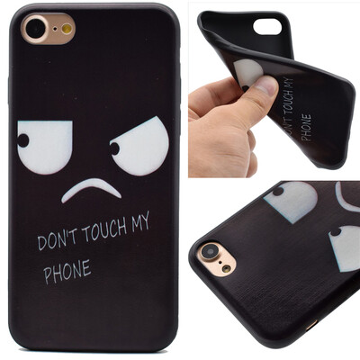 

Гнев Pattern Мягкий тонкий ТПУ резиновый силиконовый гель Дело Чехол для IPHONE 7