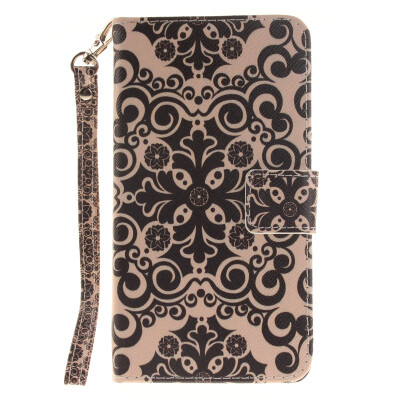 

Palace flower Design PU Leather Flip Cover Wallet Card Holder Case for LG G4