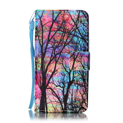 

Tree Design PU Leather Flip Cover Wallet Card Holder Case for SAMSUNG A310