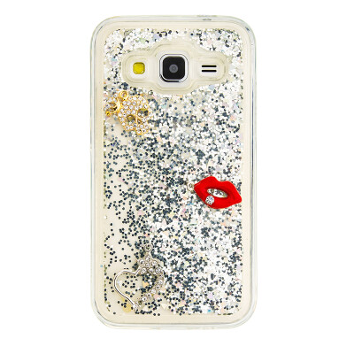 

Dynamic Quicksand Glitter Liquid Soft TPU Case Cover For SAMSUNG G360