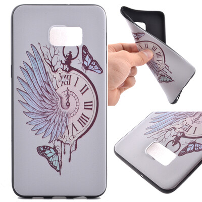 

Pocket watch Pattern Soft Thin TPU Rubber Silicone Gel Case Cover for Samsung Galaxy S6 Plus