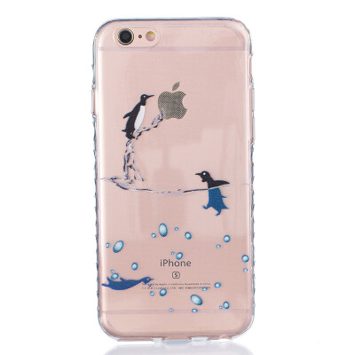 

Small dolphins Pattern Soft Thin TPU Rubber Silicone Gel Case Cover for IPHONE 6/6S