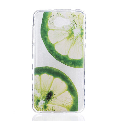 

Lemon Pattern Soft Thin TPU Rubber Silicone Gel Case Cover for HUAWEI Y5 II