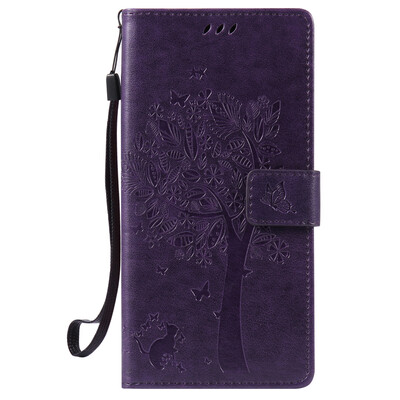 

Purple Tree Design PU кожа флип крышку кошелек карты держатель чехол для HUAWEI NEXUS 6P