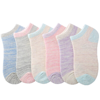 

Cat MiiOW socks women socks socks women cotton fashion hit color invisible socks casual sports socks female socks mixed color 6 double