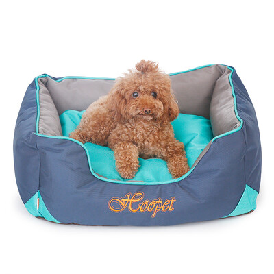 

Китайский юань домашнее животное с (HOOPET) конура грязь сопротивления захвата моющегося утолщением теплой водой собака кровать Тедди Бишон S