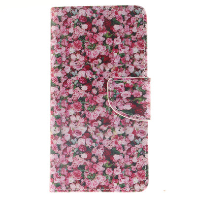 

Floral Design PU Leather Flip Cover Wallet Card Holder Case for Sony Xperia Z3