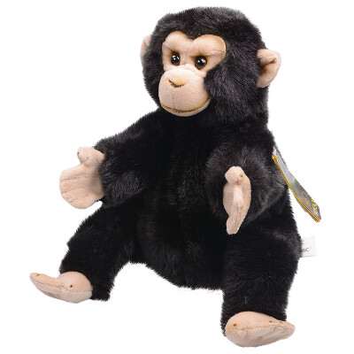 

National Geographic (NATIONALGEOGRAPHIC) Handmade Series Animal Dolls Dolls and Dolls Even Simulation Model Children Baby Animals World Toys Chimpanzee Handmade 10