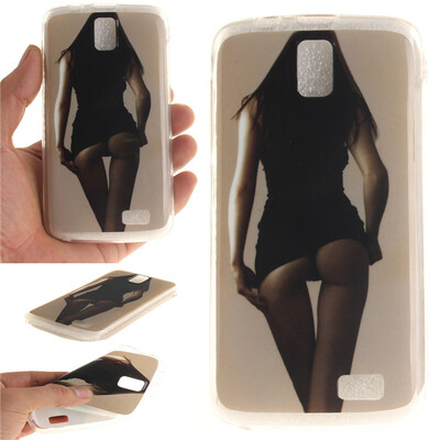 

Sexy Girls Pattern Мягкая обложка Тонкий ТПУ резиновый силиконовый гель чехол для Lenovo A328
