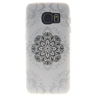 

Datura flowers Pattern Soft Thin TPU Rubber Silicone Gel Case Cover for SAMSUNG GALAXY S7 Edge