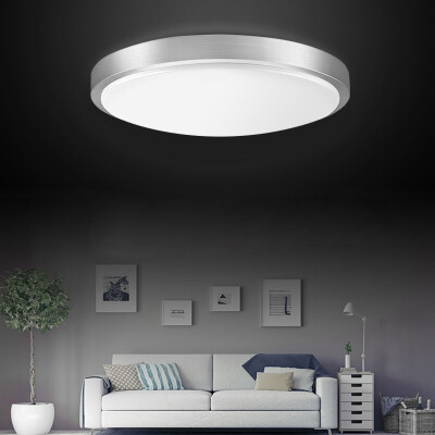 

First sdhouseware led ceiling lamp bedroom lamp balcony bathroom lights bread light 21cm white silver ceiling lamp