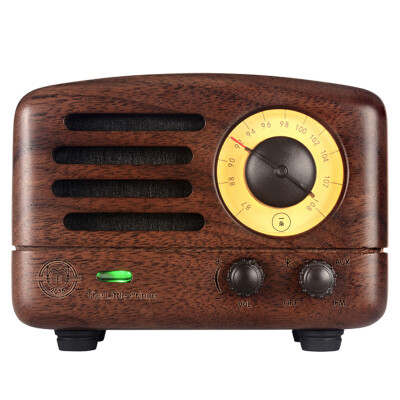 

MAO KING little prince walnut wood portable Bluetooth speaker a Thanksgiving version