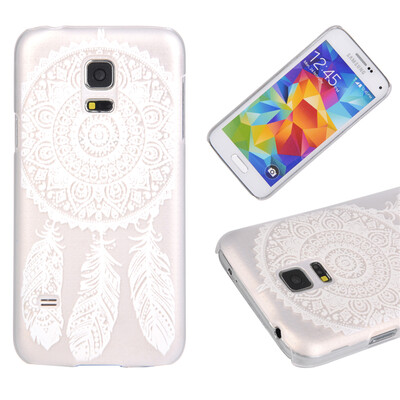 

Feather flower Pattern Soft Thin TPU Rubber Silicone Gel Case Cover for SAMSUNG Galaxy S5 Mini