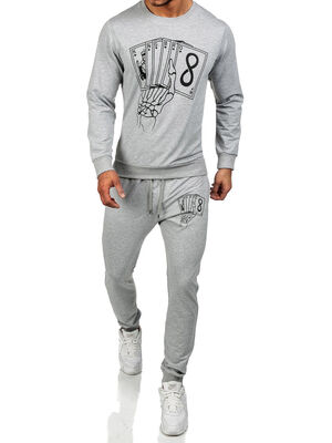 

New mens fashion long sleeve hoody&pants sets