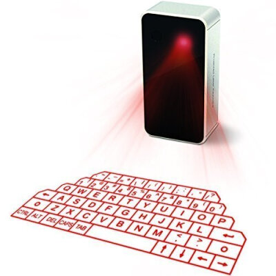 

Portable Virtual Laser Projection Bluetooth Keyboard&Mouse for iPad PC Smart Phones with Mini Speaker Voice Broadcast
