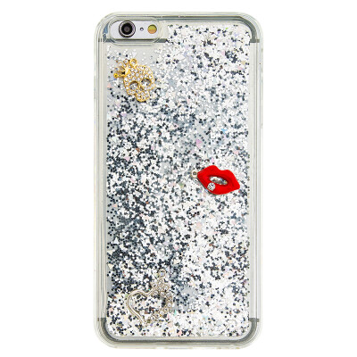 

Dynamic Quicksand Glitter Liquid Soft TPU Case Cover For IPHONE 7PLUS