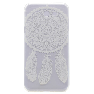 

Обложка Dreamcatcher Pattern Мягкий тонкий ТПУ резиновый силиконовый гель чехол для HUAWEI P8 Lite