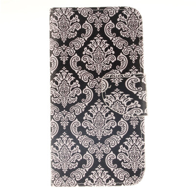 

Totem flowers Design PU Leather Flip Cover Wallet Card Holder Case for MOTO G3