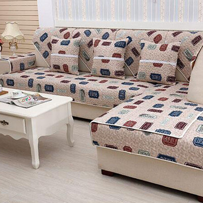 

Green reed European style fabric sofa sofa sofa four seasons non-slip modern era 90 160cm 1 piece installed