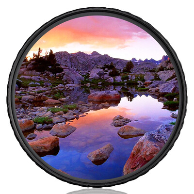 

Zhuo Mei (ZOMEI) XD W MC CPL 77mm ultra-ultra-thin multi-layer coating circular polarizer professional-level polarized filter aviation aluminum 18-layer coating