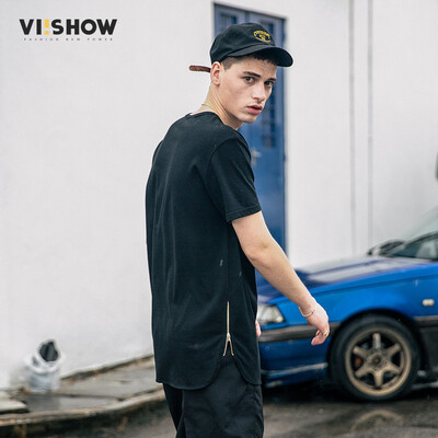 

Village Roadshow viishow с короткими рукавами вокруг шеи Тонкий сострадательный мужчина прилив т половина рукава случайные мужская футболка черный M TD14161721