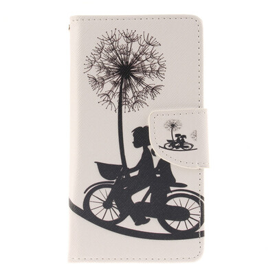 

Bike&Dandelion Design PU Leather Flip Cover Wallet Card Holder Case for LG G4cG4 Mini